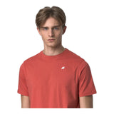 T-shirt Uomo K-Way - Odom Jersey - Rosso