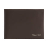 Portafogli Uomo Calvin Klein - Ck Concise Bifold 5Cc W/Coin - Marrone