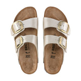 Sandali Donna Birkenstock - Arizona Big Buckle gracef. pearl white, Birko Flor - Avorio