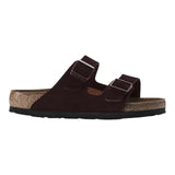 Sandali Unisex Birkenstock - Arizona Suede Leather - Marrone
