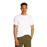T-shirt Uomo Tommy Hilfiger - Light Interlock Tee - Bianco
