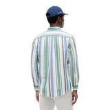 Camicie casual Uomo Tommy Hilfiger - Linen Blend Bold Stp Shirt - Multicolore
