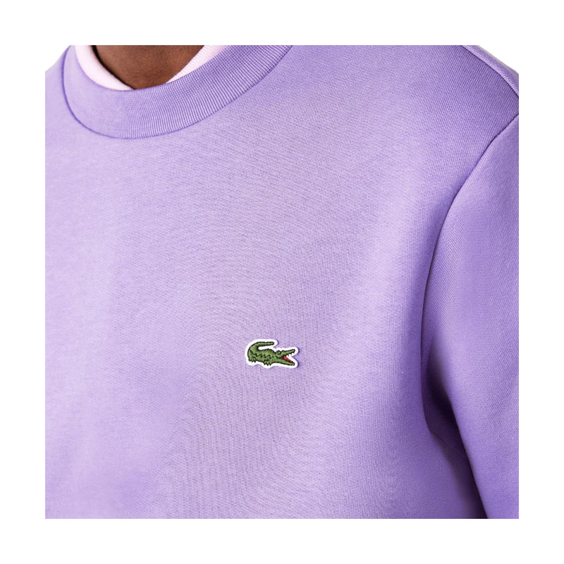 Felpe senza cappuccio Uomo Lacoste - Sweatshirt - Lavanda