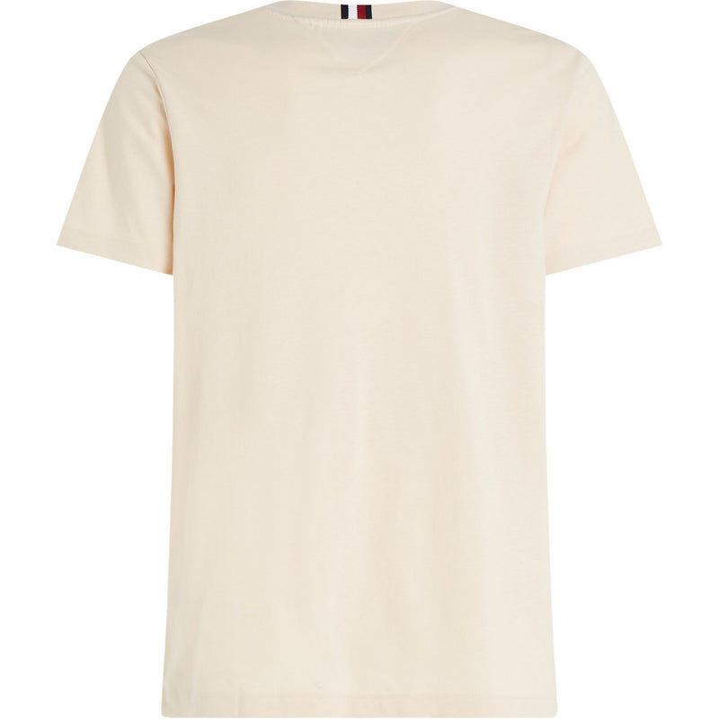 T-shirt Uomo Tommy Hilfiger - Small Imd Tee - Beige