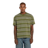 T-shirt Uomo Dickies - East Liberty Stripe Ss Tee Cypress - Verde militare