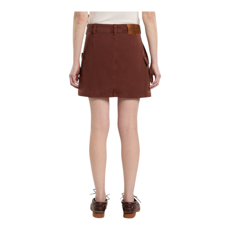 Gonne casual Donna Dickies - River Ranch Mini Skirt W - Marrone