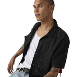 Camicie casual Uomo Levi's - Sunset No Pkt Camp - Nero
