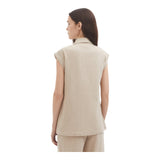 Gilet Donna nice things - Gilet - Beige