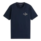 T-shirt Uomo Tommy Hilfiger - Outline Flag Script Tee - Blu
