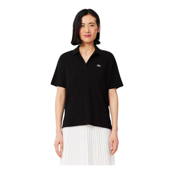 Polo Donna Lacoste - Maglietta M/C - Nero