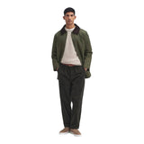 Giubbotti Uomo Barbour International - Heritage Liddesdale Quilt - Oliva