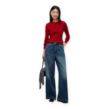 Maglioni Donna Tommy Hilfiger - Cotton Cable Fine Gg C-Nk Swt - Fucsia