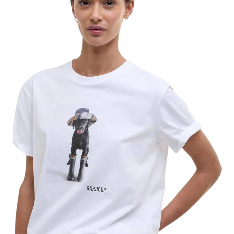 T-shirt Donna Barbour - Woodrow T-Shirt - Bianco