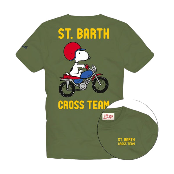 T-shirt Uomo Mc2 Saint Barth - Tshirt Man	Cotton Classic T Shirt - Verde