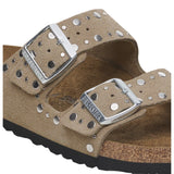 Sandali Donna Birkenstock - Arizona Rivet Border - Beige
