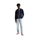 Felpe con cappuccio Uomo Tommy Hilfiger - Split Global Stripe - Blu