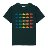 T-shirt Bambino Lacoste - Lcb Tiny Icon Tee - Verde