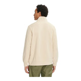 Felpe senza cappuccio Uomo Levi's - Original Hm 1/4 Zip Navy Blazer - Beige