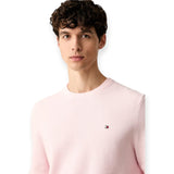 Maglie a manica lunga Uomo Tommy Hilfiger - Essential Structure Crew Neck - Rosa