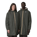 Giubbotti Uomo K-Way - Le Vrai 4.0 Eiffel East Orsetto - Verde