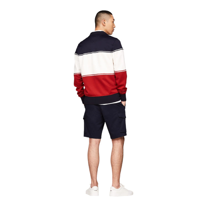 Felpe senza cappuccio Uomo Tommy Hilfiger - Colourblock Track Jacket - Multicolore