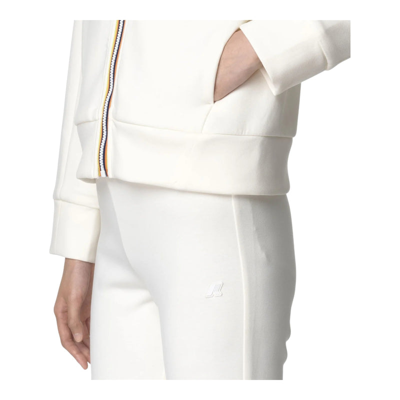 Felpe con cappuccio Donna K-Way - Divine Light Spacer - Bianco