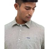 Camicie casual Uomo Barbour International - Nelson S/S Summer Fit Shirt - Verde