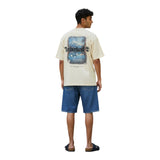 T-shirt Uomo Timberland - Outdoor Photo Back Graphic Tee - Beige