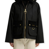 Giubbini Donna Barbour - Carville Wax Jacket - Nero