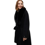 Cappotti Donna Tommy Hilfiger - Df Wool Reg Belted Coat - Nero