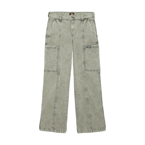 Pantaloni Donna Dickies - Newington Pant W Dble - Verde