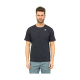 T-shirt Uomo K-Way - Seril Travel - Blu