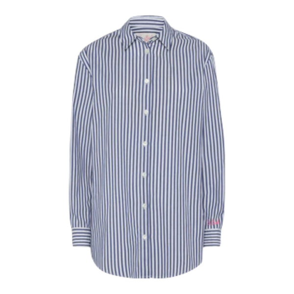 Camicie Donna Mc2 Saint Barth - Brigitte Shirt - Blu