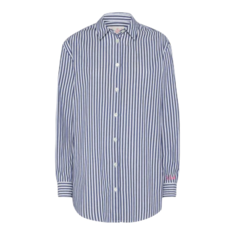 Camicie Donna Mc2 Saint Barth - Brigitte Shirt - Blu