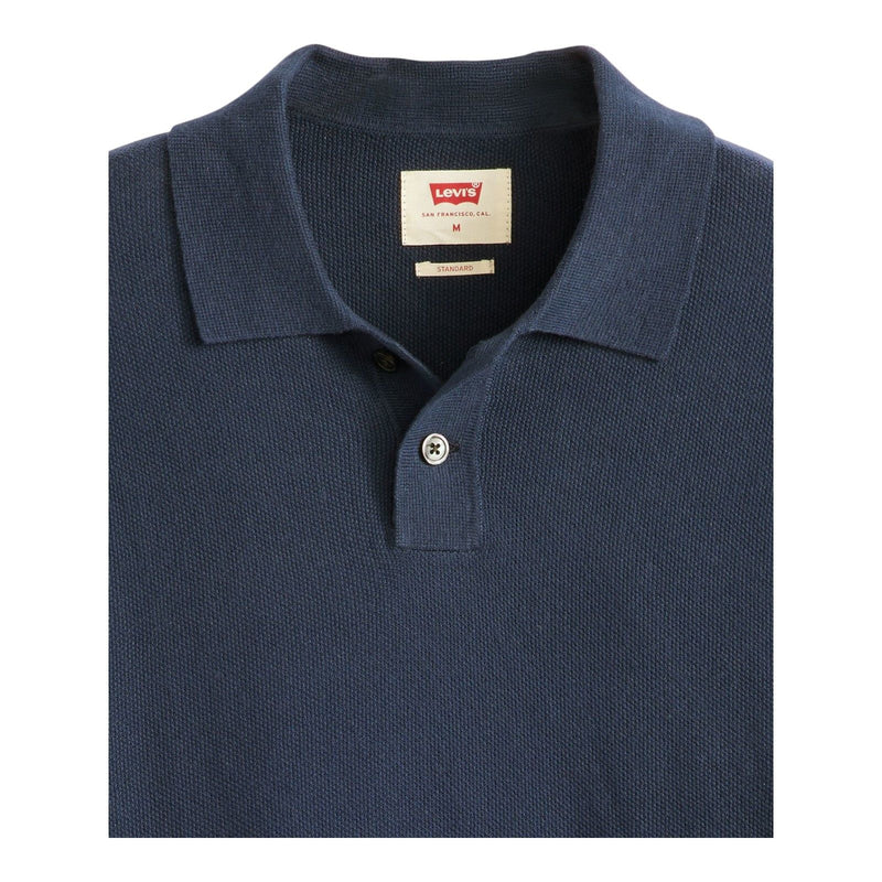 Maglie Uomo Levi's - Sweater Knit Polo Linen Seed Stitch Brig - Multicolore