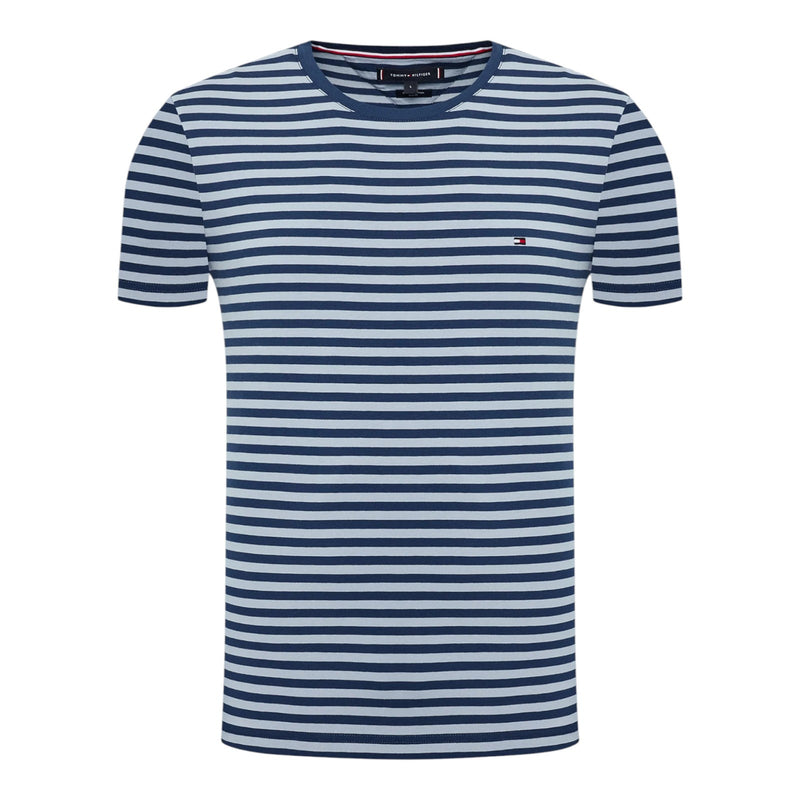 T-shirt Uomo Tommy Hilfiger - T-Shirt Stretch Slim Fit Tee - Multicolore
