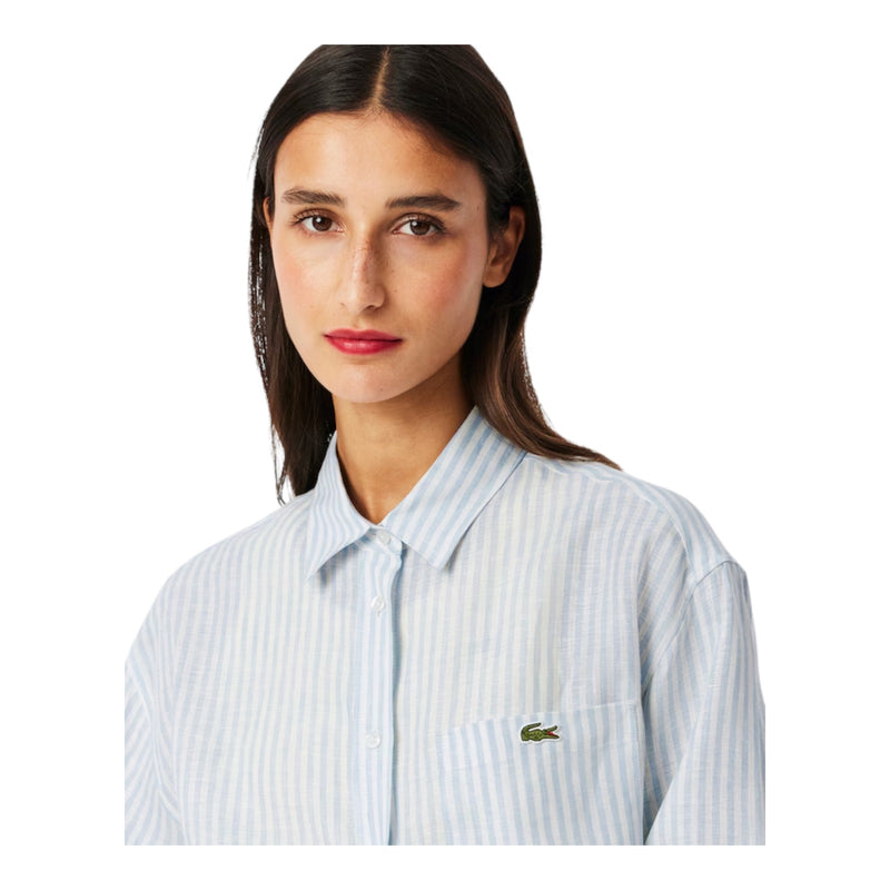 Camicie Donna Lacoste - Camicia M/L - Bianco