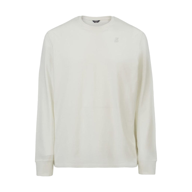 Maglie Uomo K-Way - Elmer L/S - Bianco