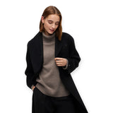 Cappotti Donna Tommy Hilfiger - Df Wool Reg Belted Coat - Nero