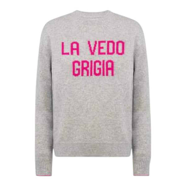 Maglioni Donna Mc2 Saint Barth - New Queen New Crewneck Sweater - Grigio