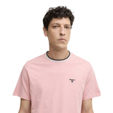 T-shirt Uomo Barbour International - Cornsay Tailored Fit T-Shirt - Rosa