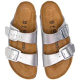 Sandali Donna Birkenstock - Arizona silver, Birko Flor Calz.S - Argento