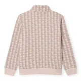 Felpe senza cappuccio Ragazzi Unisex Lacoste - Lcb Monogram Full Zip Top - Rosa