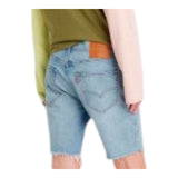 Bermuda Uomo Levi's - 412 Slim Short - Celeste