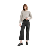 Pantaloni Donna Surkana - Pantaloni larghi con risvolto - Grigio