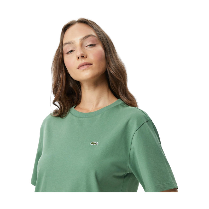 T-shirt Donna Lacoste - T-Shirt Manica Corta - Verde