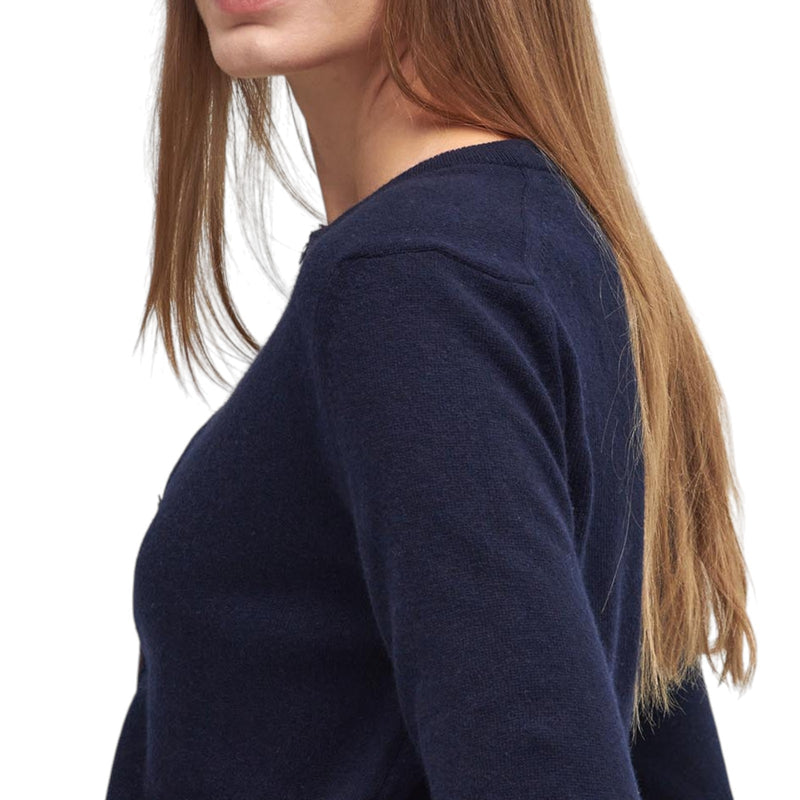 Cardigan Donna Barbour - Pendle Cardigan - Blu