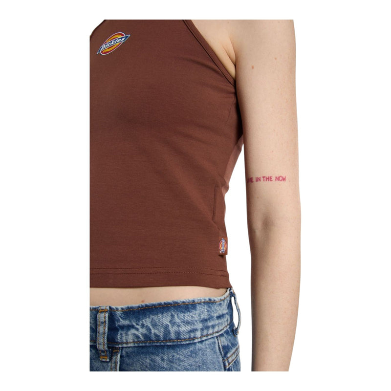 Canotte e top Donna Dickies - Chain Lake Vest V - Marrone