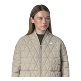 Giubbini Donna K-Way - Selime Diamond Quilted Warm Af - Beige
