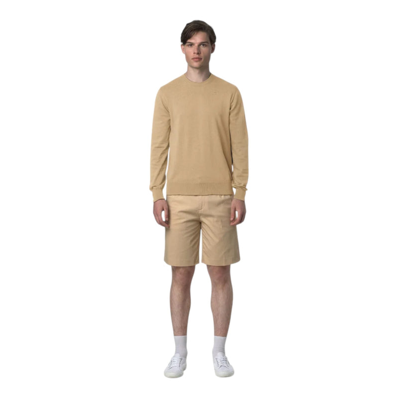 Bermuda Uomo K-Way - Severe Twill Tech - Beige